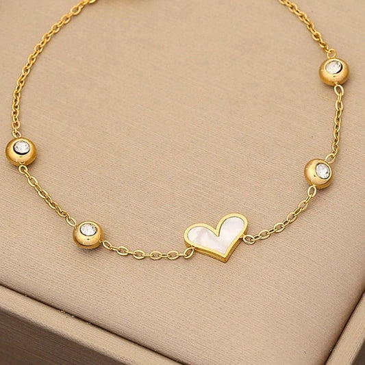 Delicate Heart Bracelet