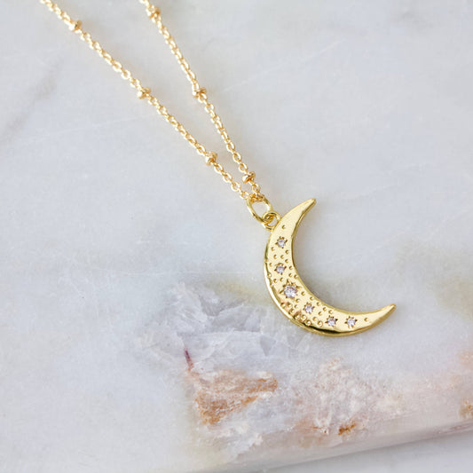 Crescent Moon Necklace